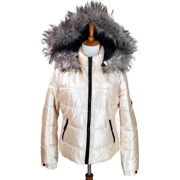 La Coalition Jackets & Blazers - Blush Pearl Pink LA Coalition Zip Up Jacket, Worn Once